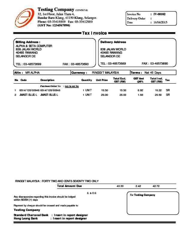 07 Tax Invoice